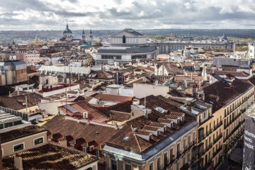 The Madrid Skyline. All photos: Vaydehi K.