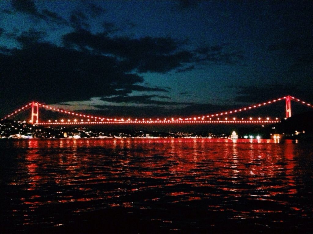 Turkey-Istanbul-Bridge over Bosphorus -Ozgur Yılmaz - 1024 x 1024