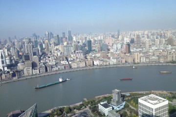 China Shanghai skyline Ian Mote
