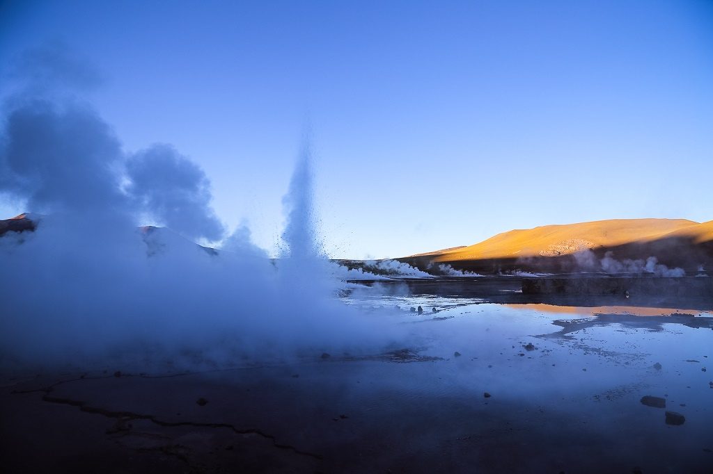 chile geysers at El Tatio