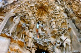Basilica De La Sagrada Familia. Barcelona, Spain