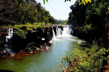 Tad Pasuam waterfalls, Laos