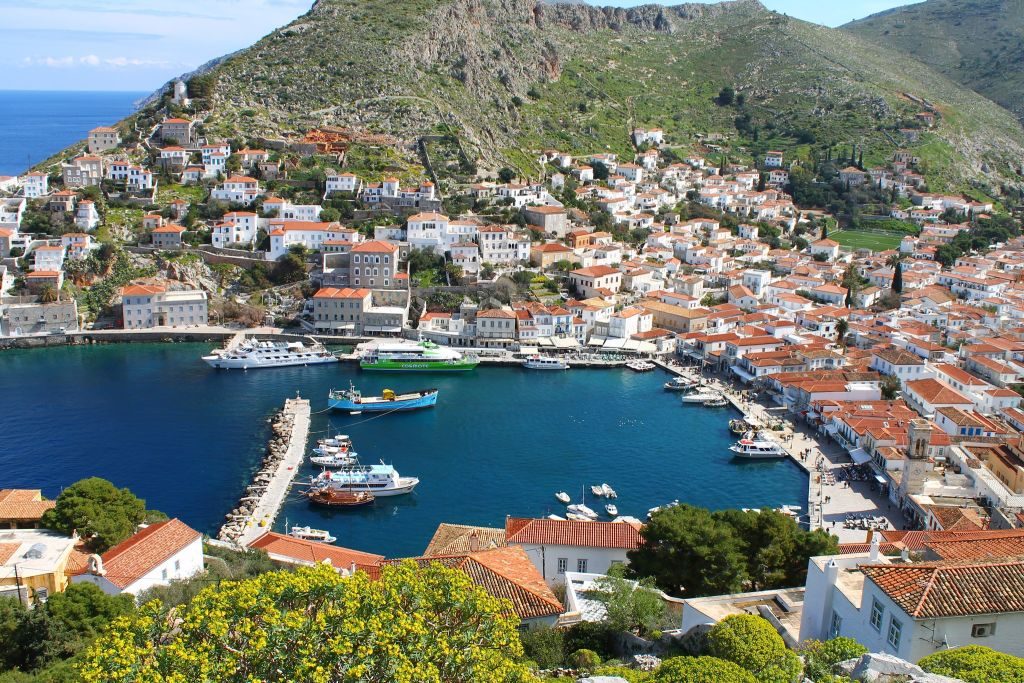 best car-free destinations hydra greece