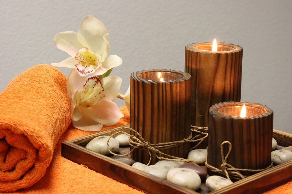 Candles diy wellness retreat
