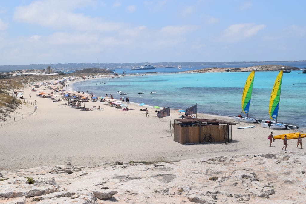 Playa de ses Illetes, Formentera, Spain