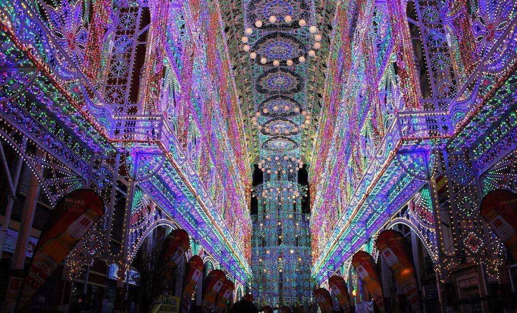 Valencia spain Christmas
