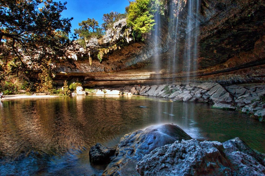Hamilton Pool, Texas hidden waterfalls