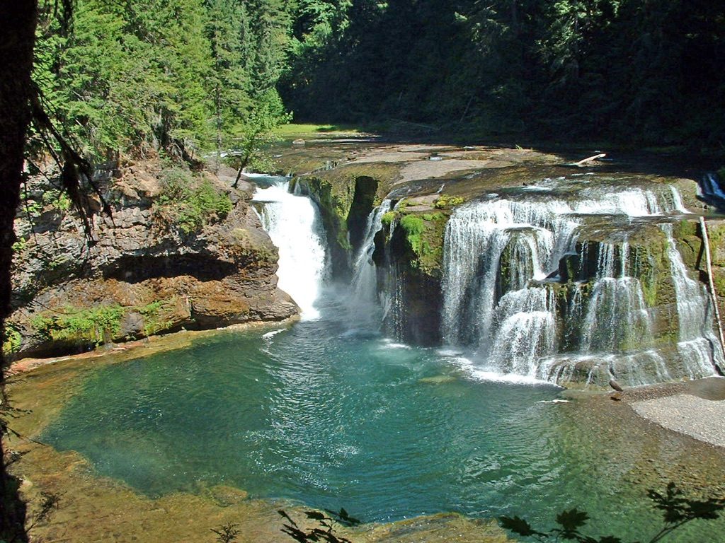 Lower Lewis Falls, Washington