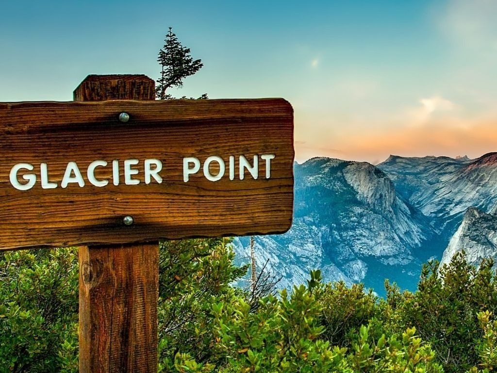 glacier point Yosemite hiking tour