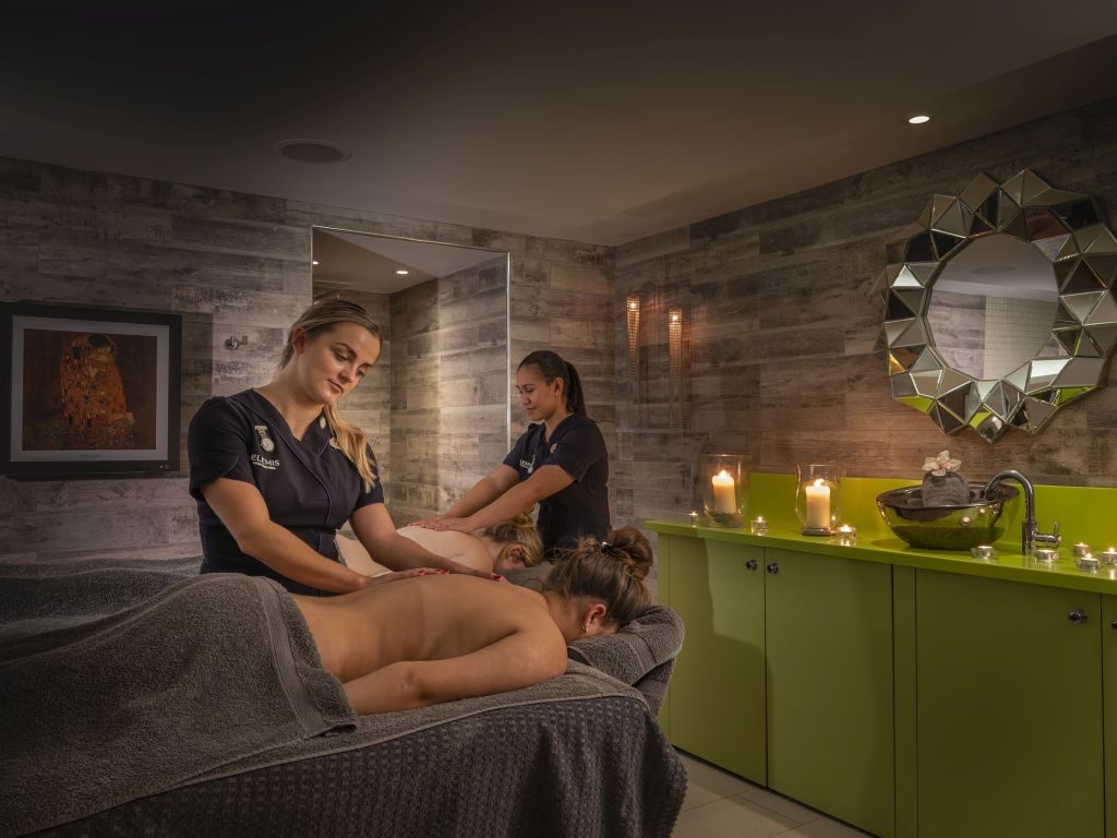Dual treatment at The Headland Spa