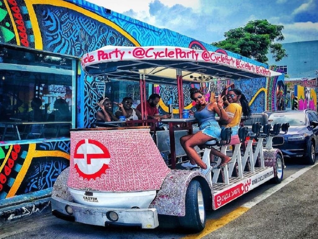 Miami Cycle Party The Grove Scenic Tour Ecophiles
