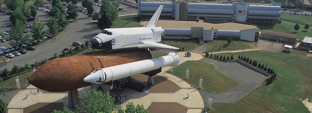 Huntsville US Space And Rocket Shuttle & Marriott 
