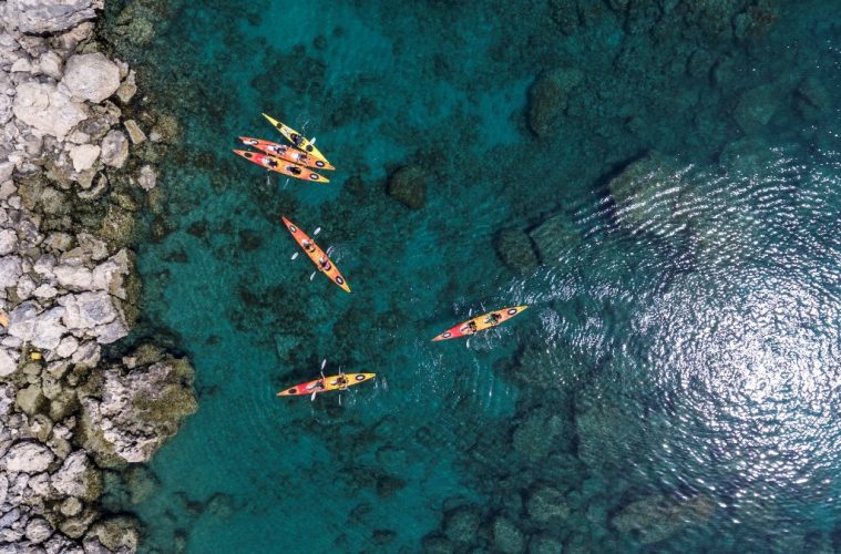 sea kayak Rhodes Greece day trip to Lindos best summer holidays