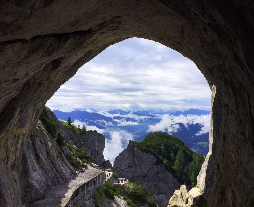 View out of Eisriesenwelt
