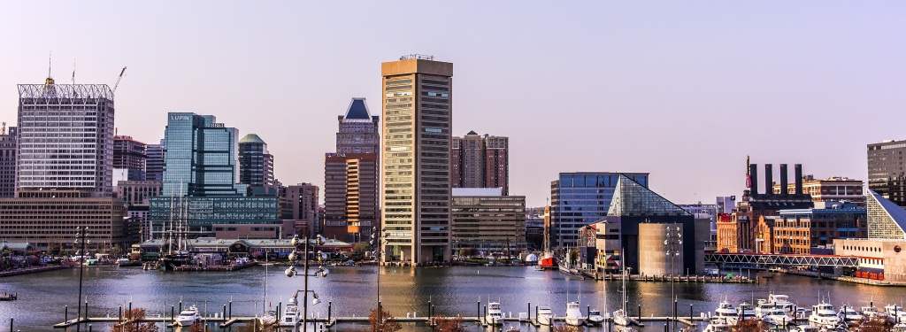 Baltimore Inner Harbor, Maryland