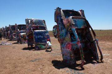 Cadillac Ranch, Amarillo, Texas America's strangest attractions
